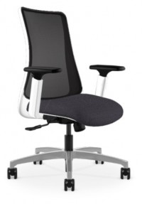 Genie Black Copper Mesh Antimicrobial Office Chair - Epic Steel