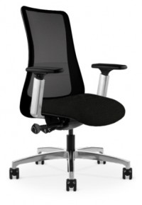 Executive Genie Black Copper Mesh Office Chair