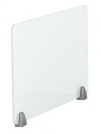 Plexiglass Acrylic Desk Divider Side Privacy Panel