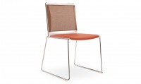 Splash Anti-Microbial Sled Base Stacking Chair