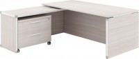 Executive L Shaped Desk with Drawers