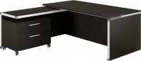 Executive L Shaped Desk with Drawers