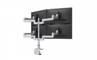 Quad Monitor Arms - Desk Clamp