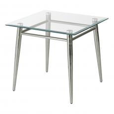 Square Glass Top Table