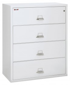 4 Drawer Lateral Fireproof File Cabinet - 45\