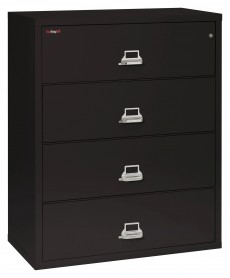 4 Drawer Lateral Fireproof File Cabinet - 45\