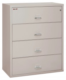 4 Drawer Lateral Fireproof File Cabinet  - 45\