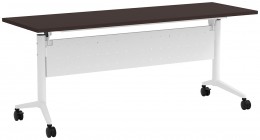 Flip Top Nesting Table with Modesty Panel