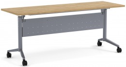 Flip Top Nesting Table with Modesty Panel