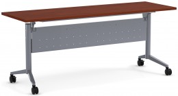 Flip Top Nesting Table with Modesty Panel