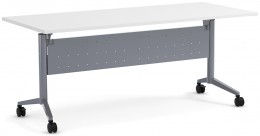 Flip Top Nesting Table with Modesty Panel