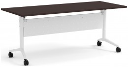 Flip Top Nesting Table with Modesty Panel