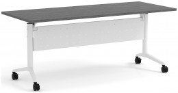 Flip Top Nesting Table with Modesty Panel