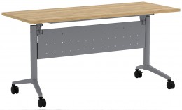 Flip Top Nesting Table with Modesty Panel