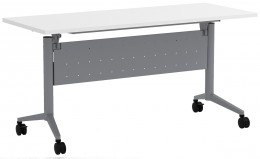 Flip Top Nesting Table with Modesty Panel