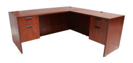 L Shaped Desk with Drawers