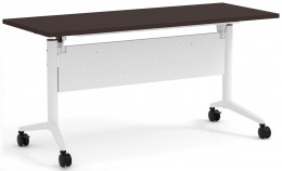 Flip Top Nesting Table with Modesty Panel