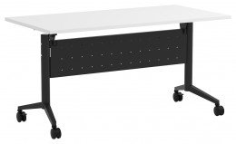 Flip Top Nesting Table with Modesty Panel