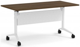 Flip Top Nesting Table with Modesty Panel
