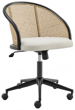Modern Rattan Office Chair 