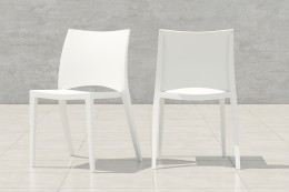 Modern Stackable All-Purpose Chair - Set of 2