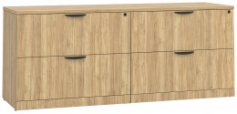 Double Lateral File Credenza