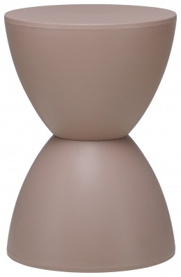 Sculptural Hourglass Stool