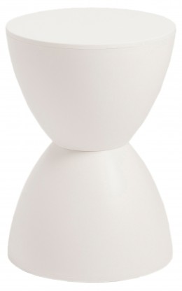 Sculptural Hourglass Stool