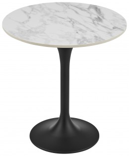 Mid-Century Pedestal Side Table 