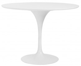 Mid-Century Pedestal Round Table 