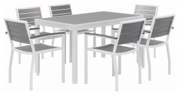 Large Patio Table with Chairs