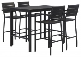 Bar Height Patio Table with Chairs