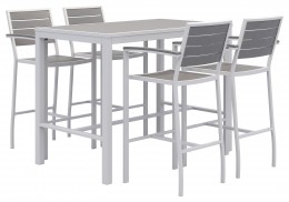 Bar Height Patio Table with Chairs
