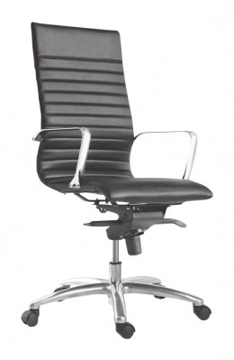 Leather High Back Conference Room Chair - Zetti