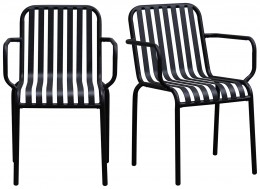 Outdoor Stacking Chair - Set of 2
