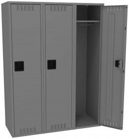 Wide Triple Lockers