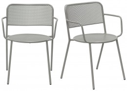 Modern Outdoor Chair - Set of 2