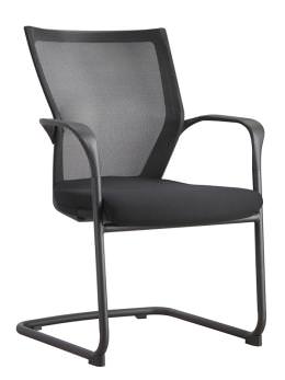 Mesh Back Guest Chair with Arms - Concepto Series