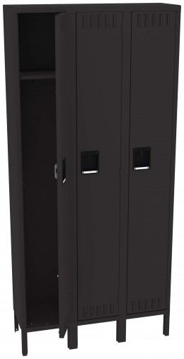 Tall Triple Lockers with Legs
