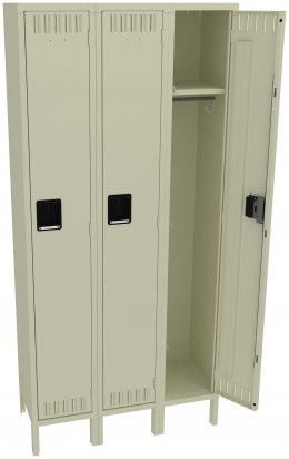 Tall Triple Lockers with Legs