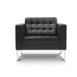Leather Club Chair - Piazza Series