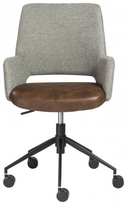 Mid-Century Modern No-Tilt Office Chair