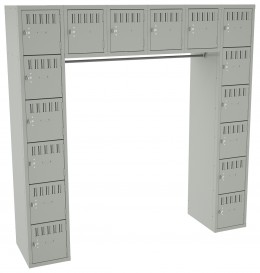 Six Box Lockers 