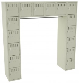 Six Box Lockers 
