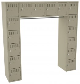 Open Frame Lockers