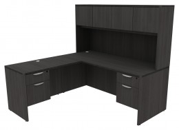 L Shaped Desk with Storage