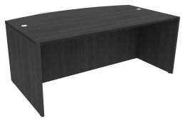 Bow Front Desk Shell