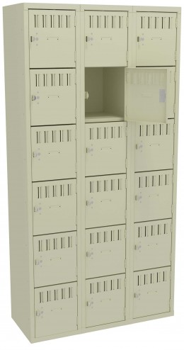 Eighteen Box Lockers