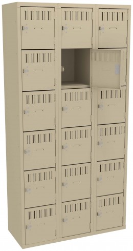 Eighteen Box Lockers