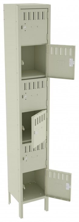 Six Box Lockers with Legs